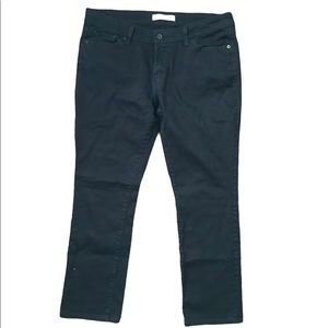 Levi’s Straight 522 Jeans Black Straight Leg Women's Size 12